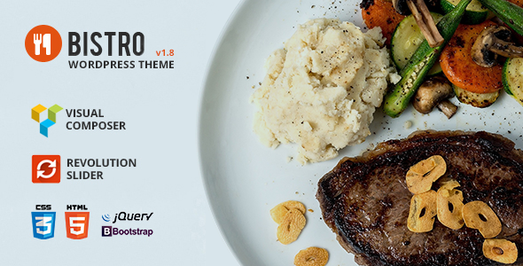 Bistro - Food & Restaurant WordPress