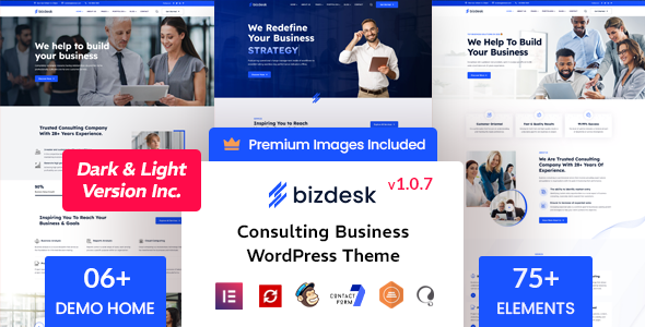 Bizdesk - Business Consulting WordPress Theme