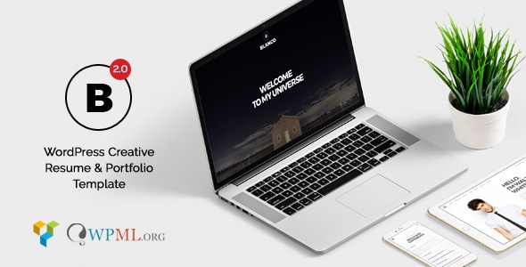 Blanco | Creative Resume & Portfolio WordPress Theme