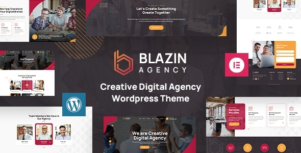 Blazin Agency | Creative WordPress Theme