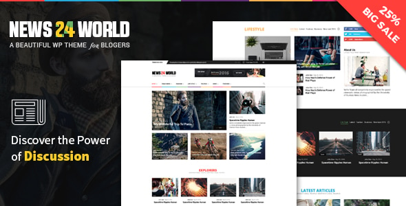 Blog Magazine Newspaper WordPress