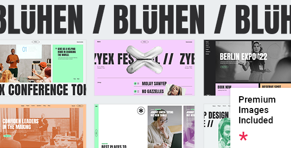 Blühen - Event & Conference WordPress Theme