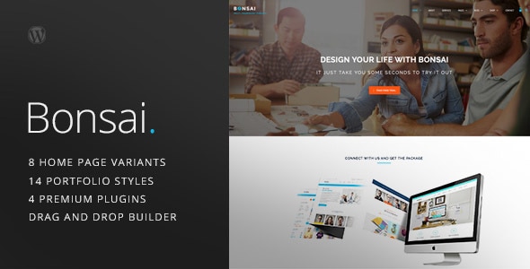 Bonsai - Multipurpose Multi/One Page Responsive WordPress Theme