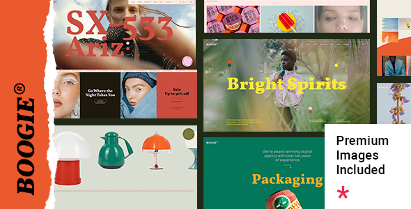 Boogie - Design Agency and Portfolio Theme