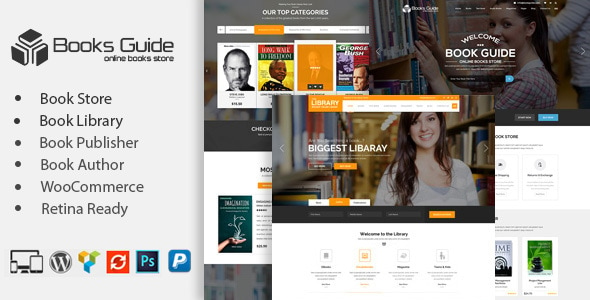 Book Store WordPress Theme