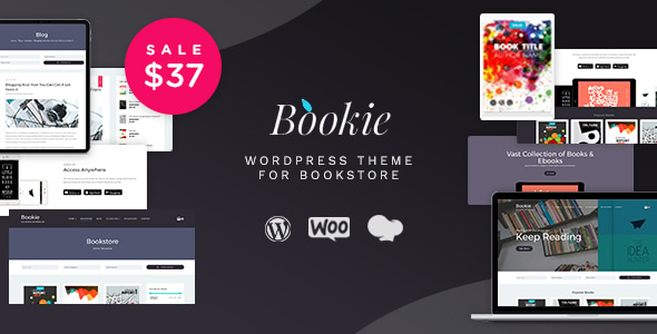 Bookie - WordPress Theme for Books Store