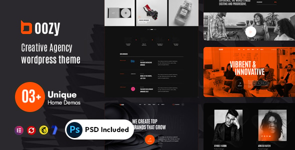 Boozy - Creative Agency WordPress Theme