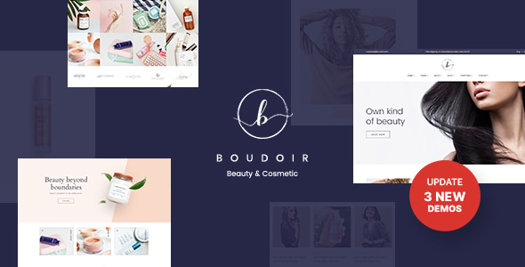 Boudoir - Minimal Cosmetic WooCommerce Theme