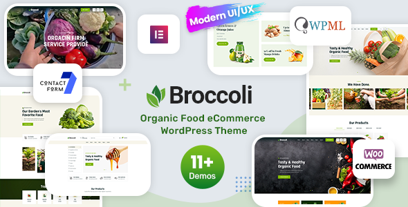 Broccoli - Organic Shop WooCommerce WordPress Theme