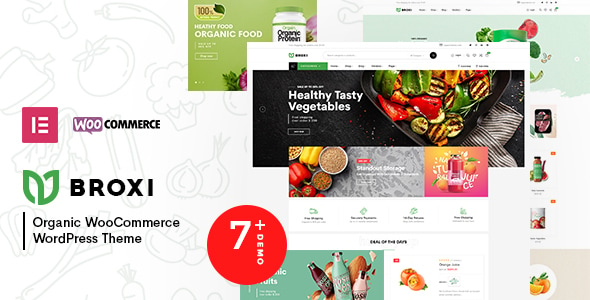 Broxi – Organic & Food WooCommerce WordPress Theme