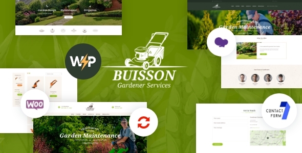 Buisson | Gardening & Landscaping WordPress Theme