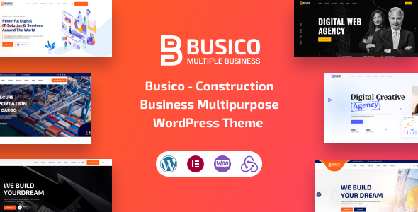 Busico – Multipurpose Business & Technology WordPress Theme