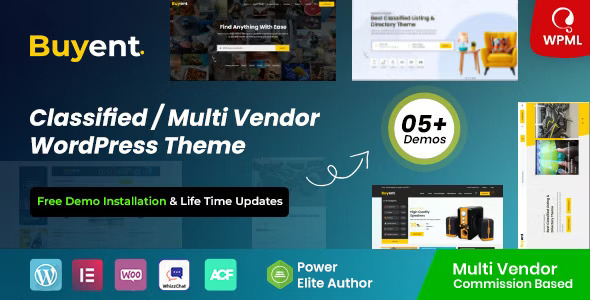 Buyent - Classified WordPress Theme