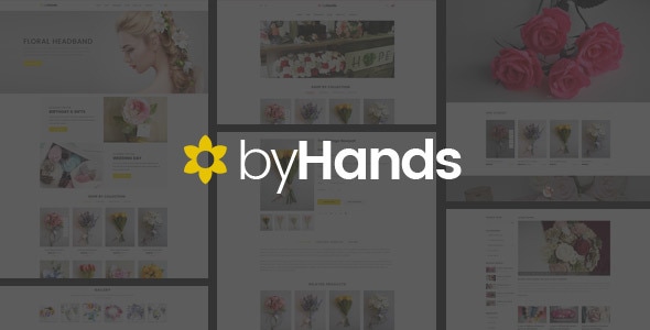 ByHands - Flower Store WooCommerce Theme