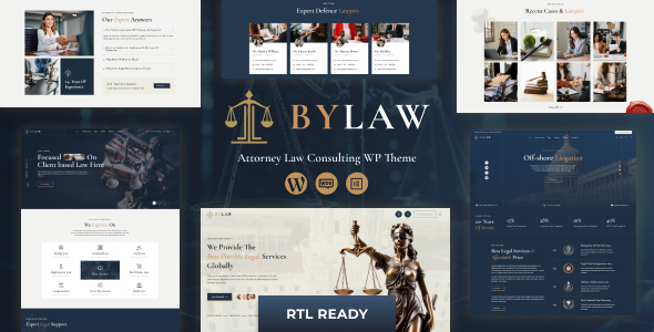 ByLaw - Lawyer, Law Firm WordPress