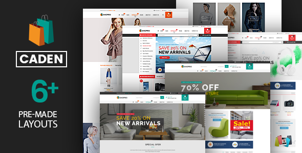 Caden - Mega Store Responsive WordPress Theme