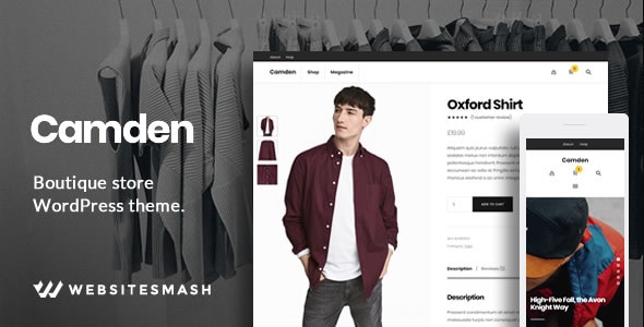 Camden - Boutique Store WordPress Theme