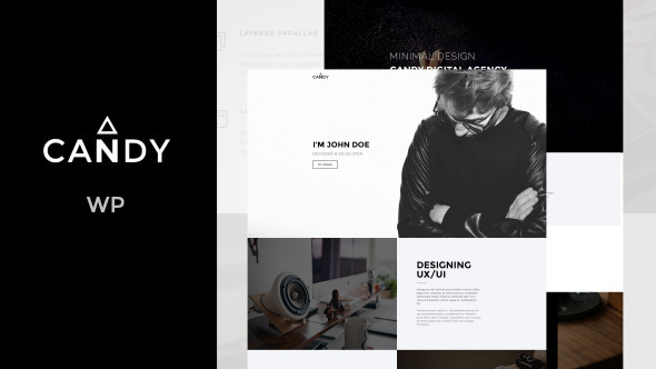 Candy | One & Multi Page WordPress Theme