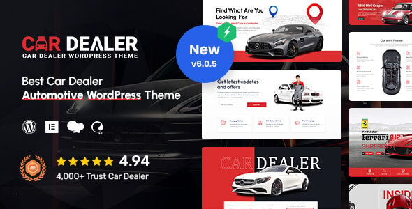 Car Dealer - Automotive Responsive WordPress Theme