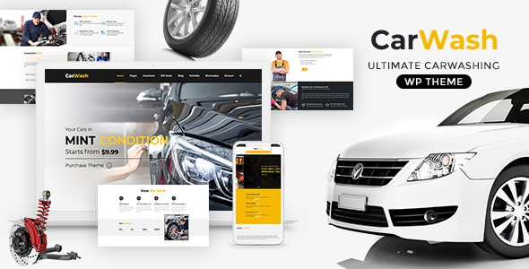 Car Wash - Auto Spa WordPress Theme