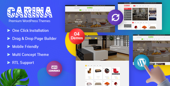 Carina WooCommerce WordPress Theme