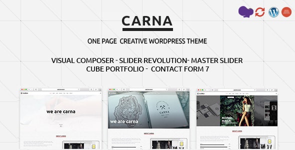 Carna | Responsive Multi-Purpose WordPress Theme