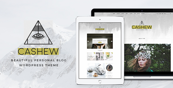 Cashew - A Personal Blog WordPress Theme