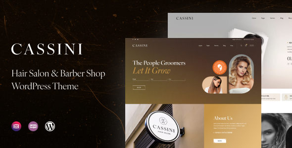 Cassini - Hair Salon & Barber Shop WordPress Theme