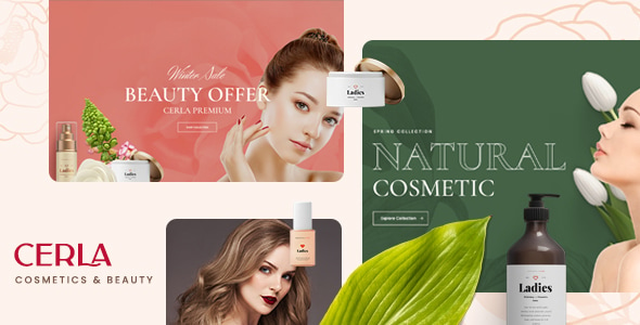 Cerla – Cosmetics WooCommerce WordPress Theme