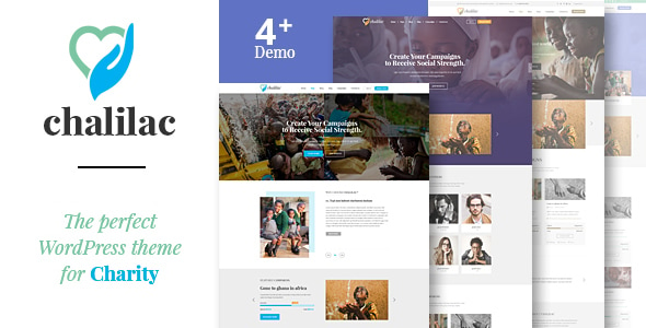 Chalilac - WordPress Charity Theme