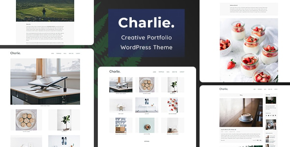 Charlie - Light Minimal Creative Portfolio WordPress Theme