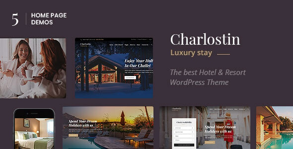 Charlostin - Hotel & Resort Booking WordPress Theme