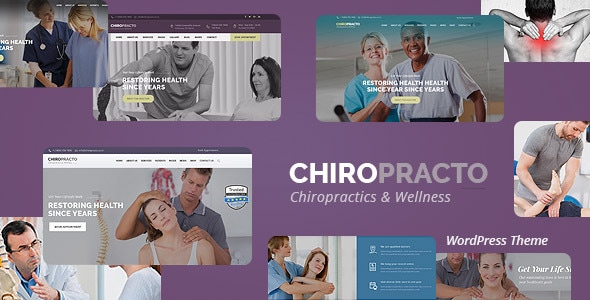 Chiropracto - Physical Therapy WordPress Theme