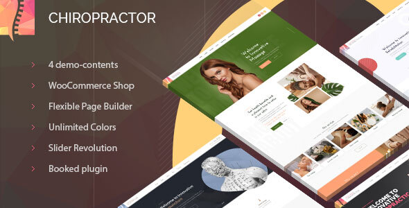 Chiropractor - Therapy and Rehabilitation WordPess Theme