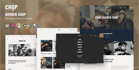 Chop - Barber Shop WordPress Theme