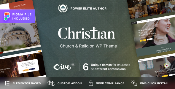 Christian - Church WordPress Theme