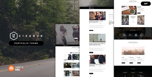 Cizarua - Responsive One Page Portfolio Theme