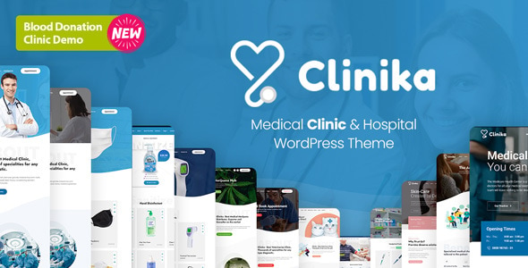 Clinika - Medical Clinic WordPress Theme