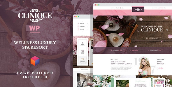 Clinique - Wellness Luxury Spa Resort WordPress Theme