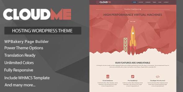 Cloudme Host - WordPress Hosting Theme