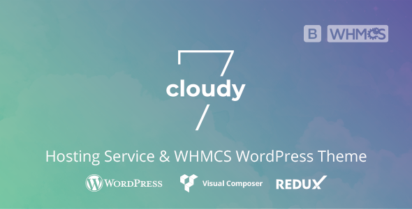 Cloudy 7 - Hosting Service & WHMCS WordPress Theme