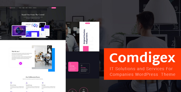 Comdigex - IT Solutions and Services Company WP Theme