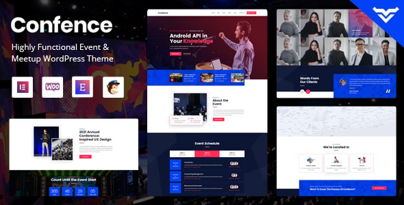 Confence - Event & Meetup WordPress Theme