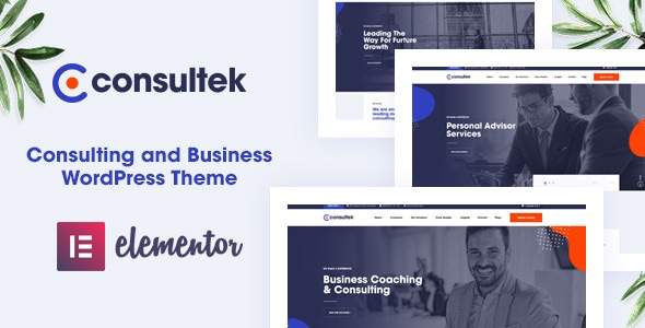 Consultek - Consulting Business WordPress Theme