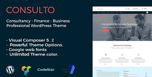 Consulto | Consulting & Business WordPress Theme