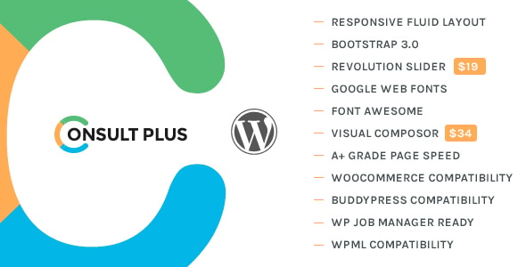 ConsultPlus - Corporate Business WordPress Theme