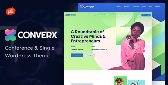 Converx - Conference & Single Event WordPress Theme