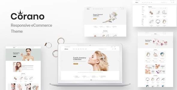 Corano - Jewellery Theme for WooCommerce WordPress