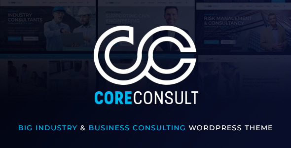 Coreconsult - Big Industry & Business Consulting WordPress Theme