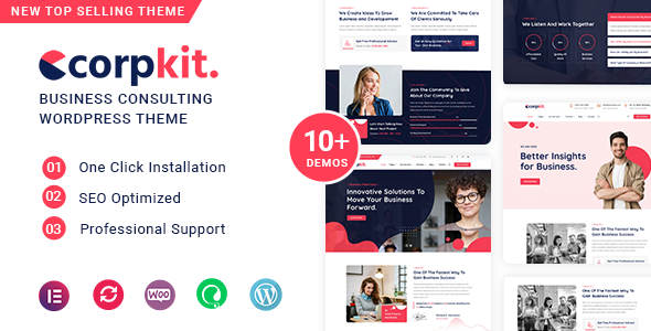 Corpkit - Business Consulting WordPress Theme